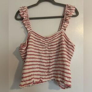 Wild Fable Tank with Ruffle Straps - Never Worn